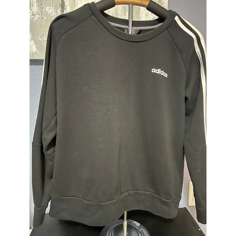 Adidas Womens Black Sweatshirt | size Medium